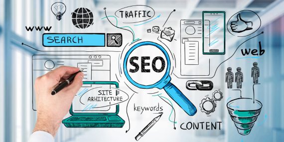 search engines find you in a variety of ways like links, traffic, content and keywords.